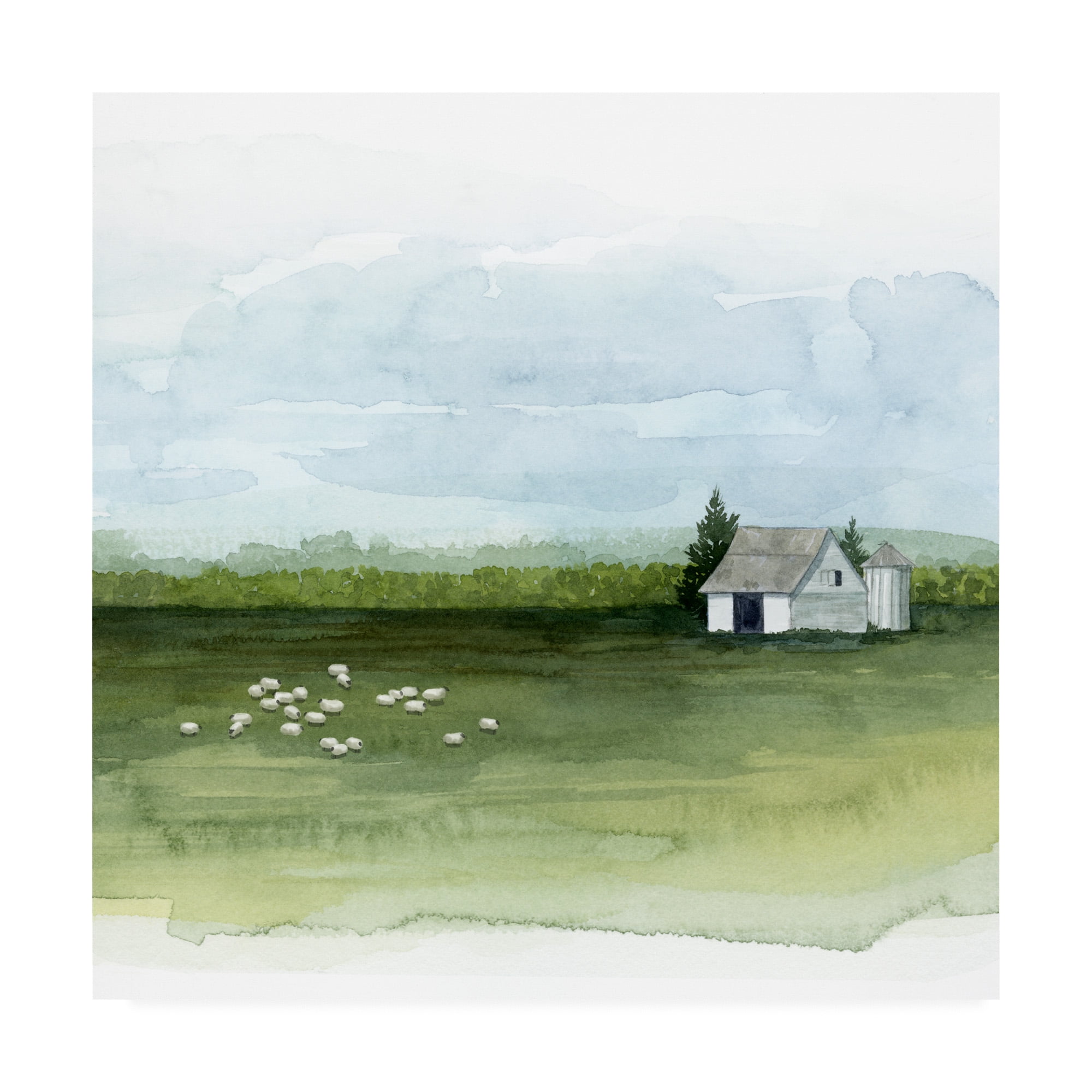 Trademark Fine Art 'Delilah's Farm II' Canvas Art by Grace Popp