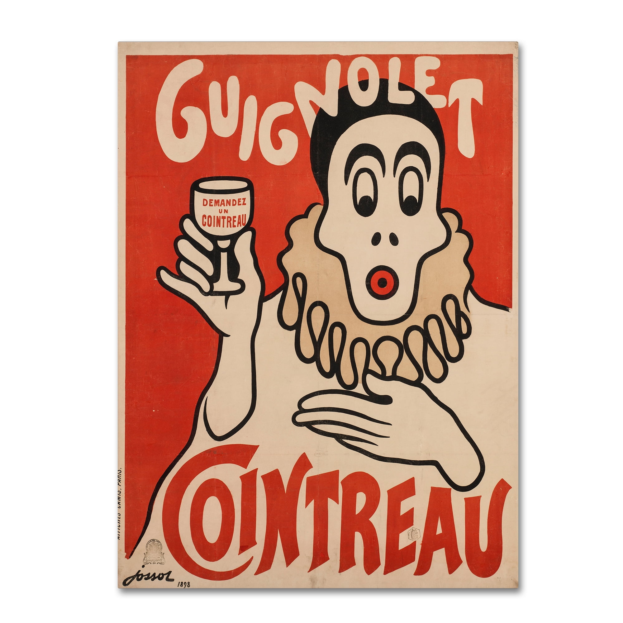 Trademark Fine Art 'Demand Cointreau' Canvas Art by Vintage Apple Collection
