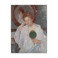 thumbnail image 1 of Trademark Fine Art 'Denise At Her Dressing Table' Canvas Art by Mary Stevenson Cassatt, 1 of 2