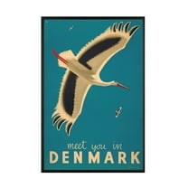 Trademark Fine Art 'Denmark' Canvas Art by Vintage Apple Collection