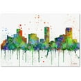 thumbnail image 1 of Trademark Fine Art "Denver Colorado Skyline Mclr-1" Canvas Art by Marlene Watson, 1 of 3