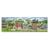 Trademark Fine Art 'Depot Street' Canvas Art by Bob Fair