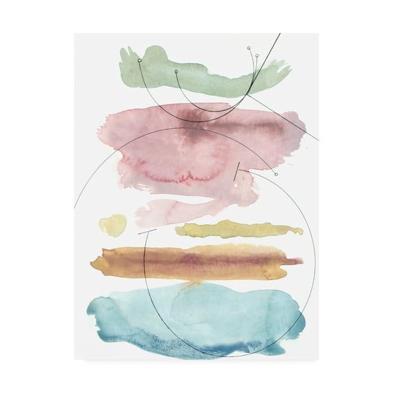 Trademark Fine Art 'Desert Series I' Canvas Art by Rob Delamater