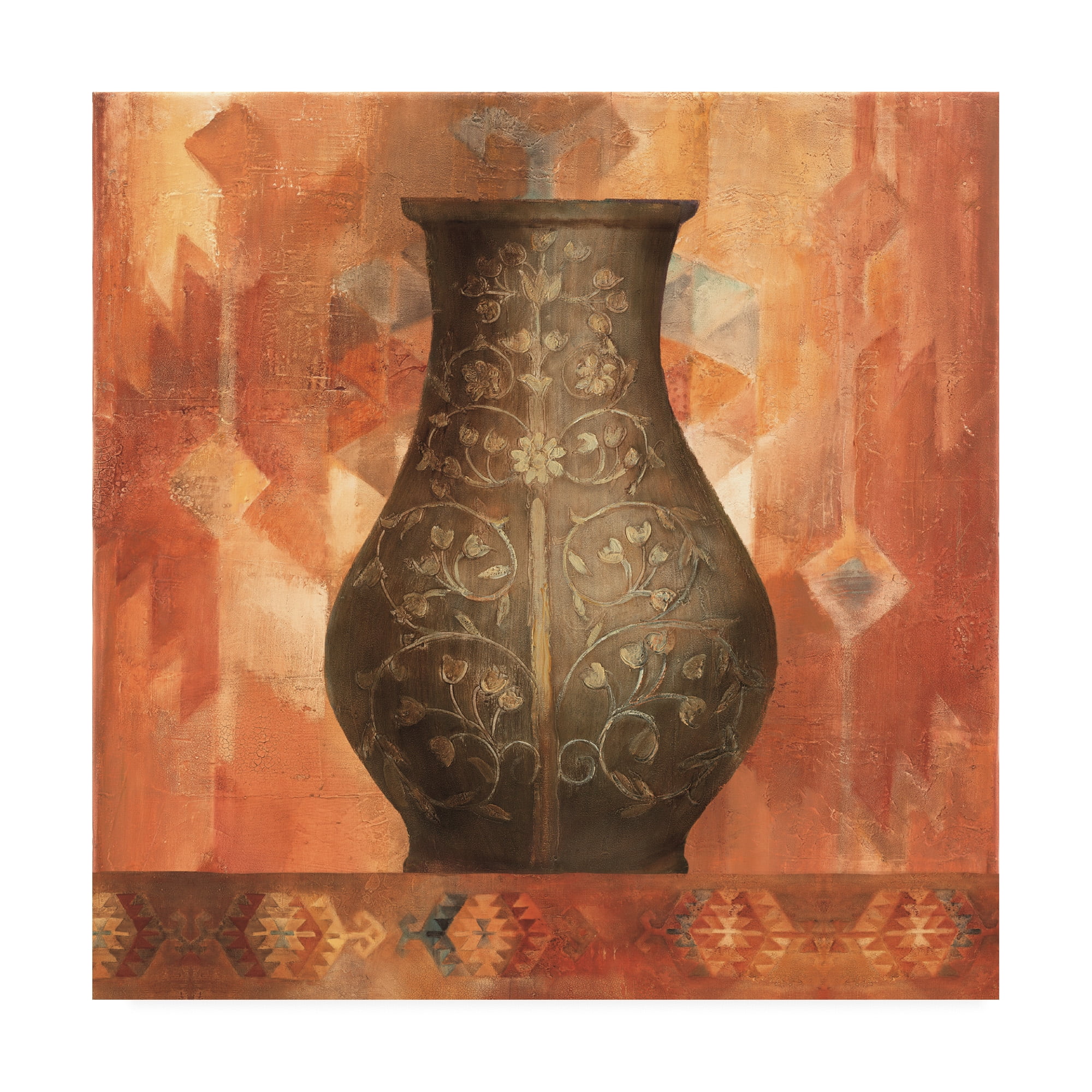 Trademark Fine Art 'Desert Sunset Vessel I' Canvas Art by Albena Hristova