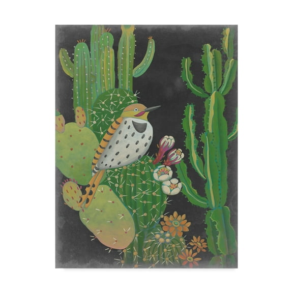 Trademark Fine Art 'Desert Twilight I' Canvas Art by Chariklia Zarris