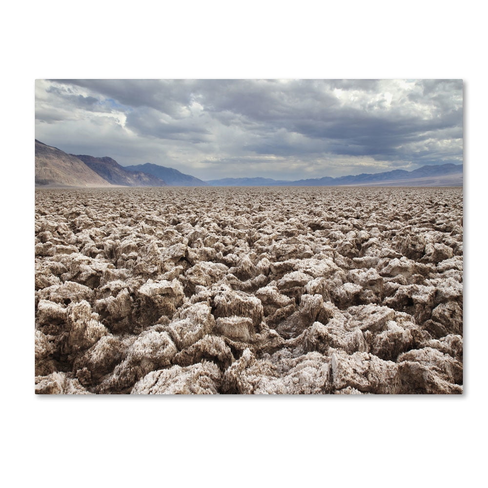 Trademark Fine Art "Devil's Golf Course" Canvas Art by Pierre Leclerc