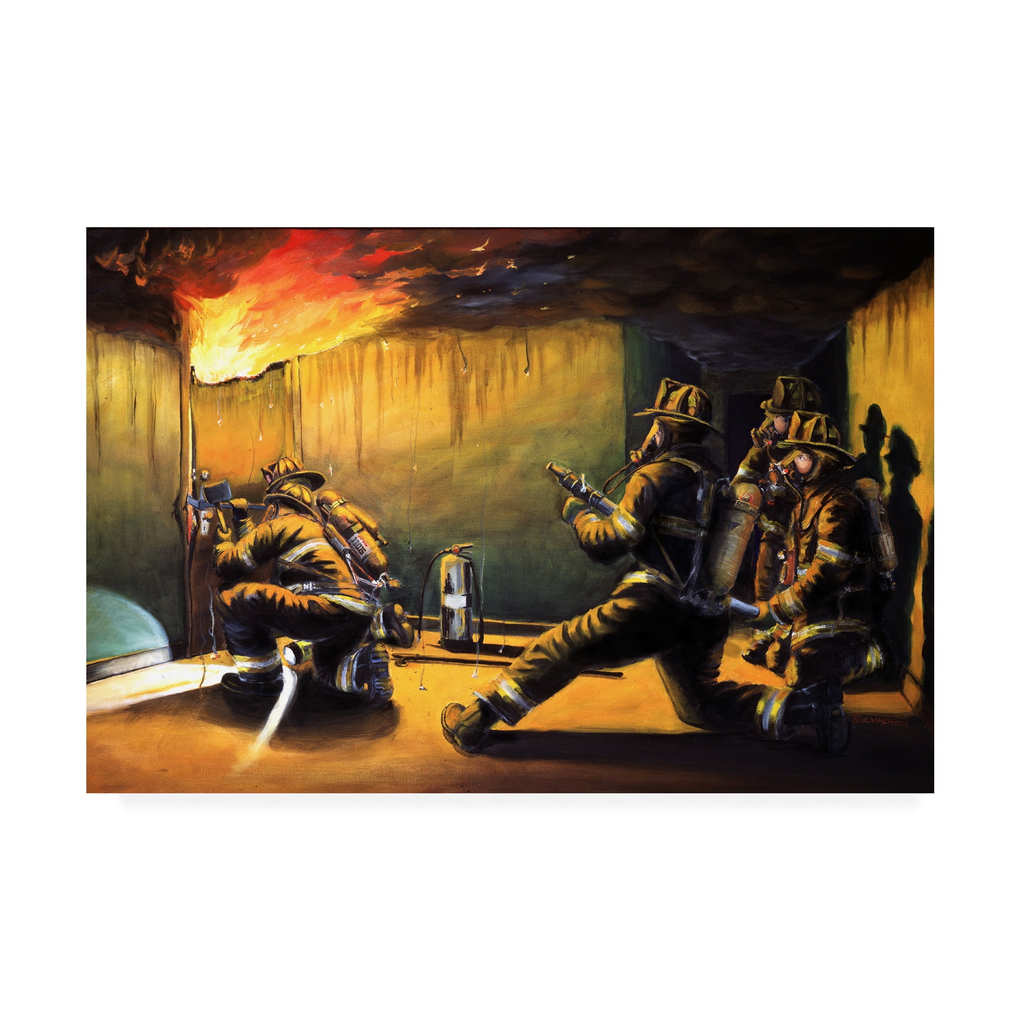 Trademark Fine Art 'Devils Doorway Ii' Canvas Art by Paul Walsh