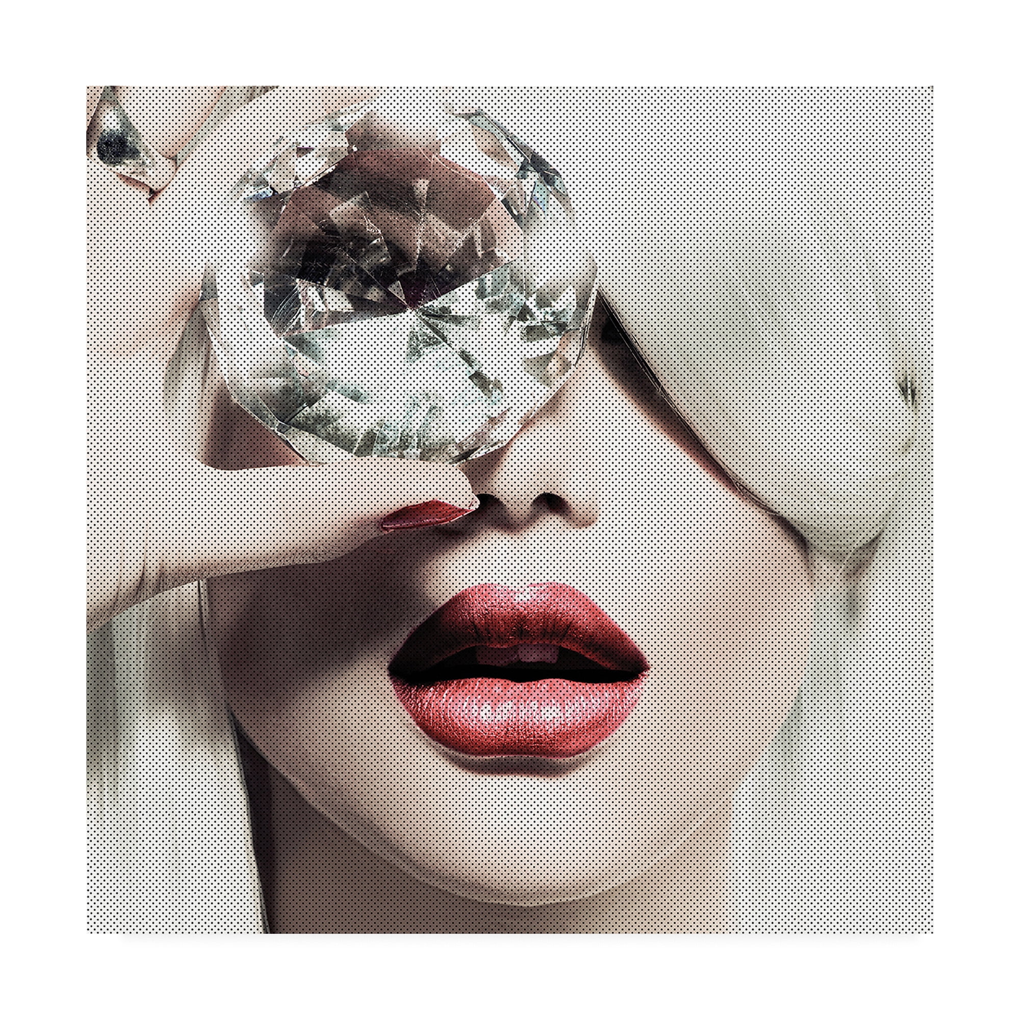 Trademark Fine Art 'Diamonds are Forever' Canvas Art by Incado