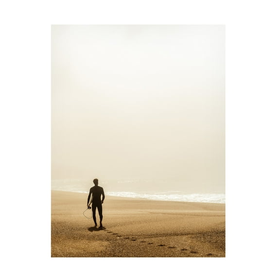 Trademark Fine Art Dieter Reichelt Looking For The Surf Canvas Wall Art