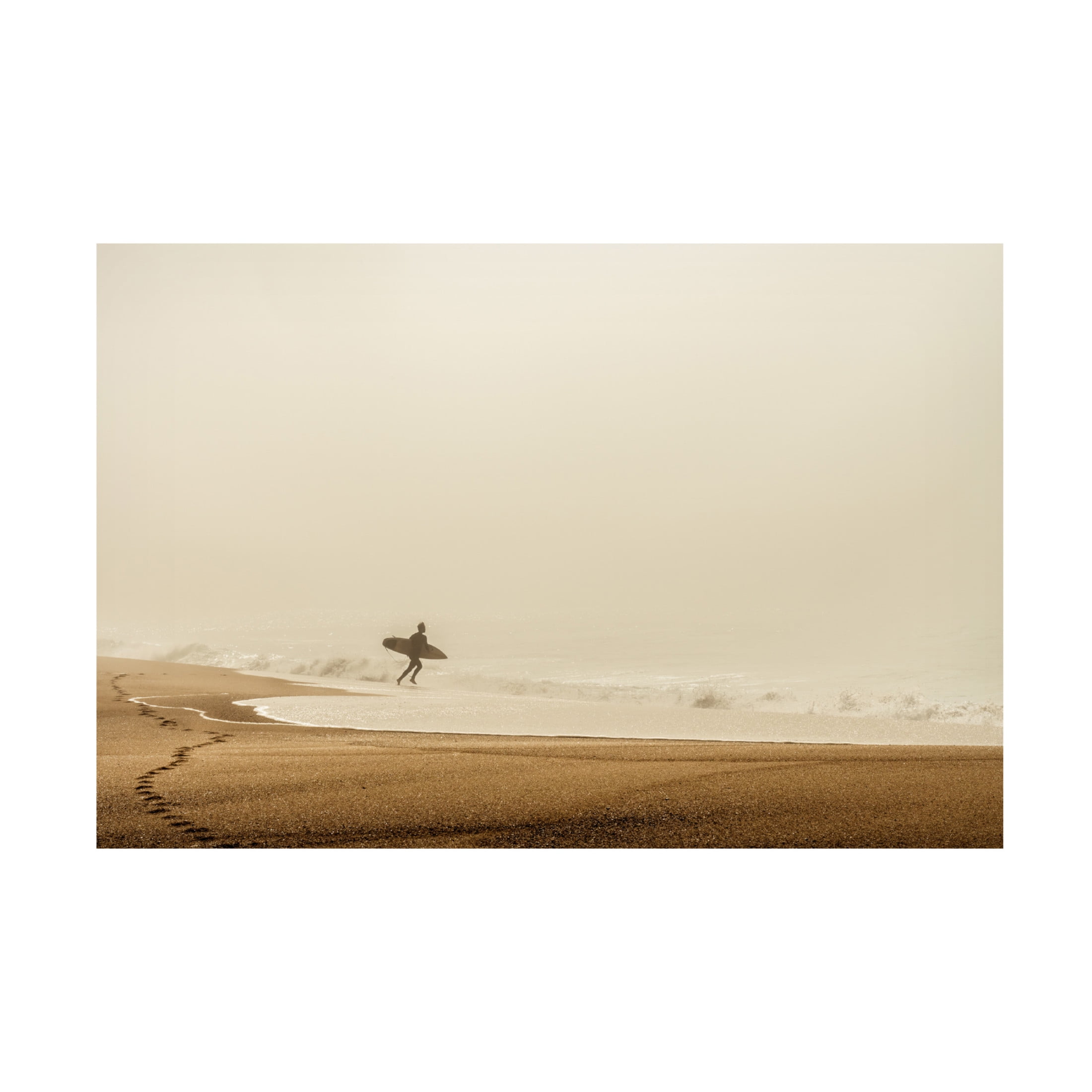 Trademark Fine Art Dieter Reichelt Surfer Canvas Wall Art