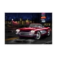 thumbnail image 1 of Trademark Fine Art 'Diners and Cars V' Canvas Art by Helen Flint, 1 of 4