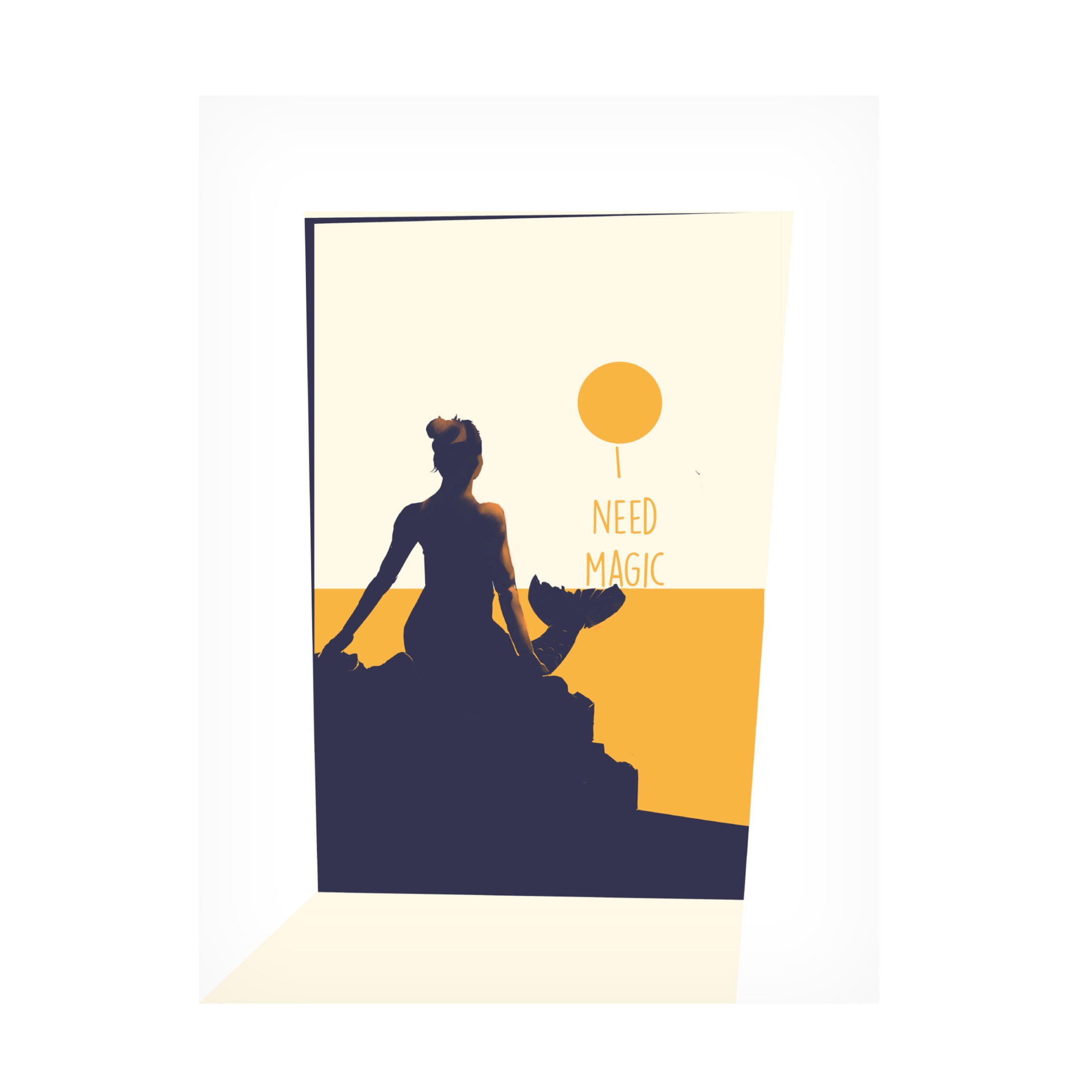 Trademark Fine Art Dionisis Gemos I Need Magic Canvas Wall Art