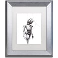thumbnail image 1 of Trademark Fine Art 'Disconnect' Canvas Art by Craig Snodgrass, White Matte, Silver Frame, 1 of 1