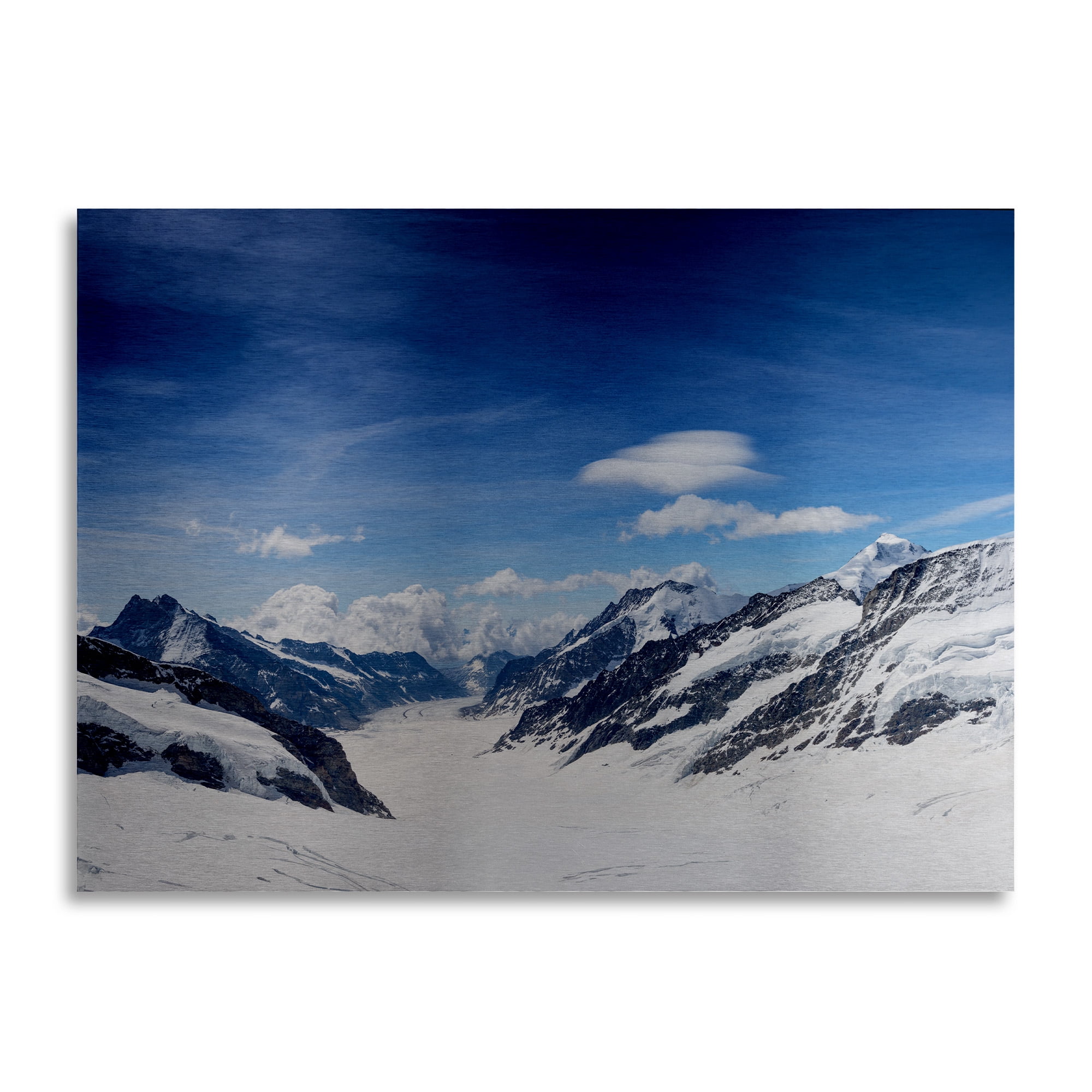 Trademark Fine Art 'Distances' Brushed Aluminum Wall Art Art by Philippe Sainte-Laudy