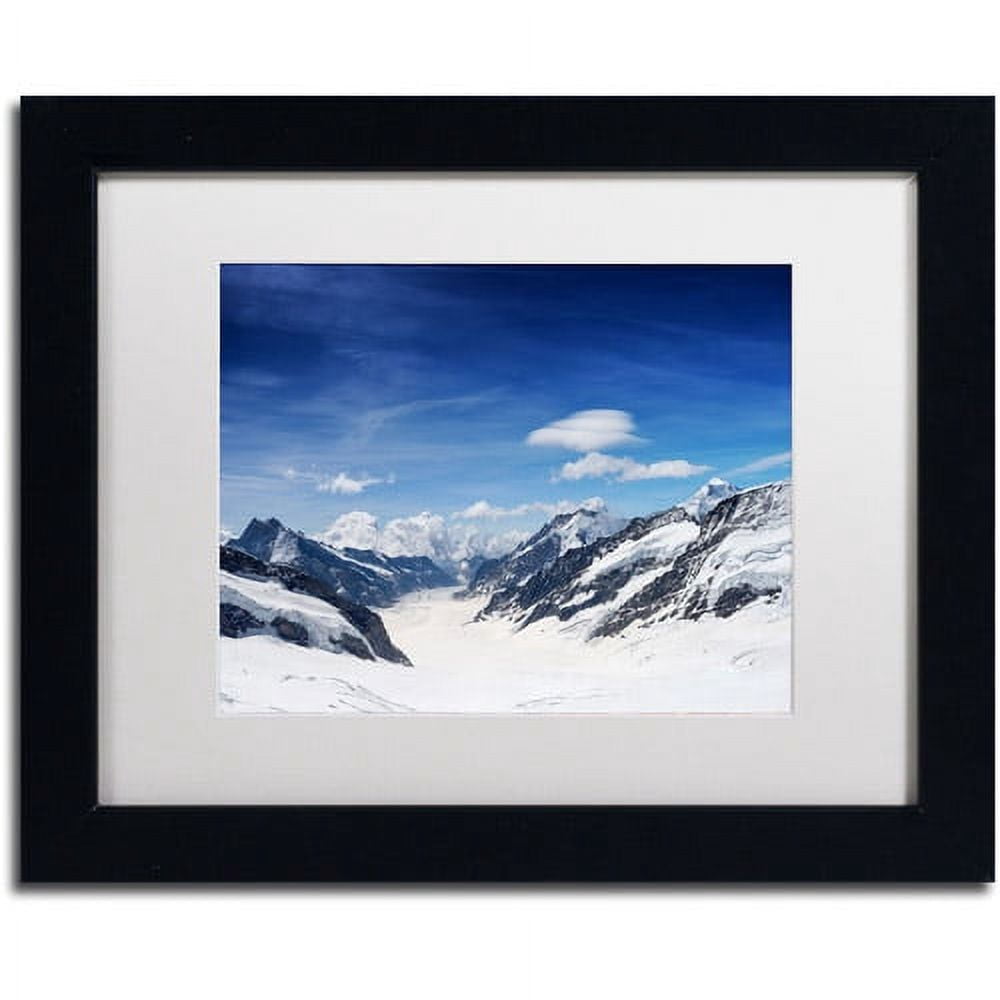 Trademark Fine Art "Distances" Canvas Art by Philippe Sainte-Laudy, White Matte, Black Frame