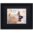 thumbnail image 1 of Trademark Fine Art "Dog Dreams" Canvas Art by Pat Saunders-White, Black Matte, Black Frame, 1 of 3