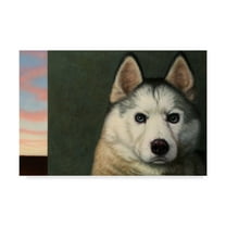 Trademark Fine Art 'Dog Nature' Canvas Art by James W. Johnson