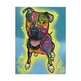 thumbnail image 1 of Trademark Fine Art 'Dog Pop Pitt Bull' Canvas Art by Dean Russo, 1 of 3