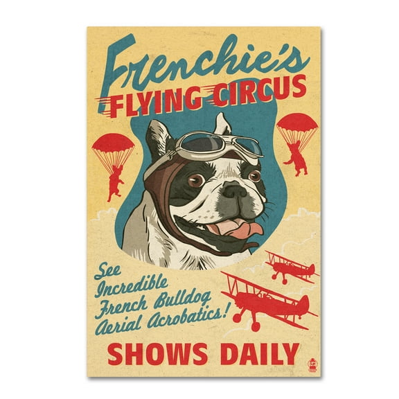 Trademark Fine Art 'Dogs 1' Canvas Art by Lantern Press