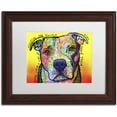 thumbnail image 1 of Trademark Fine Art 'Dogs Have A Way' Canvas Art by Dean Russo, White Matte, Wood Frame, 1 of 4