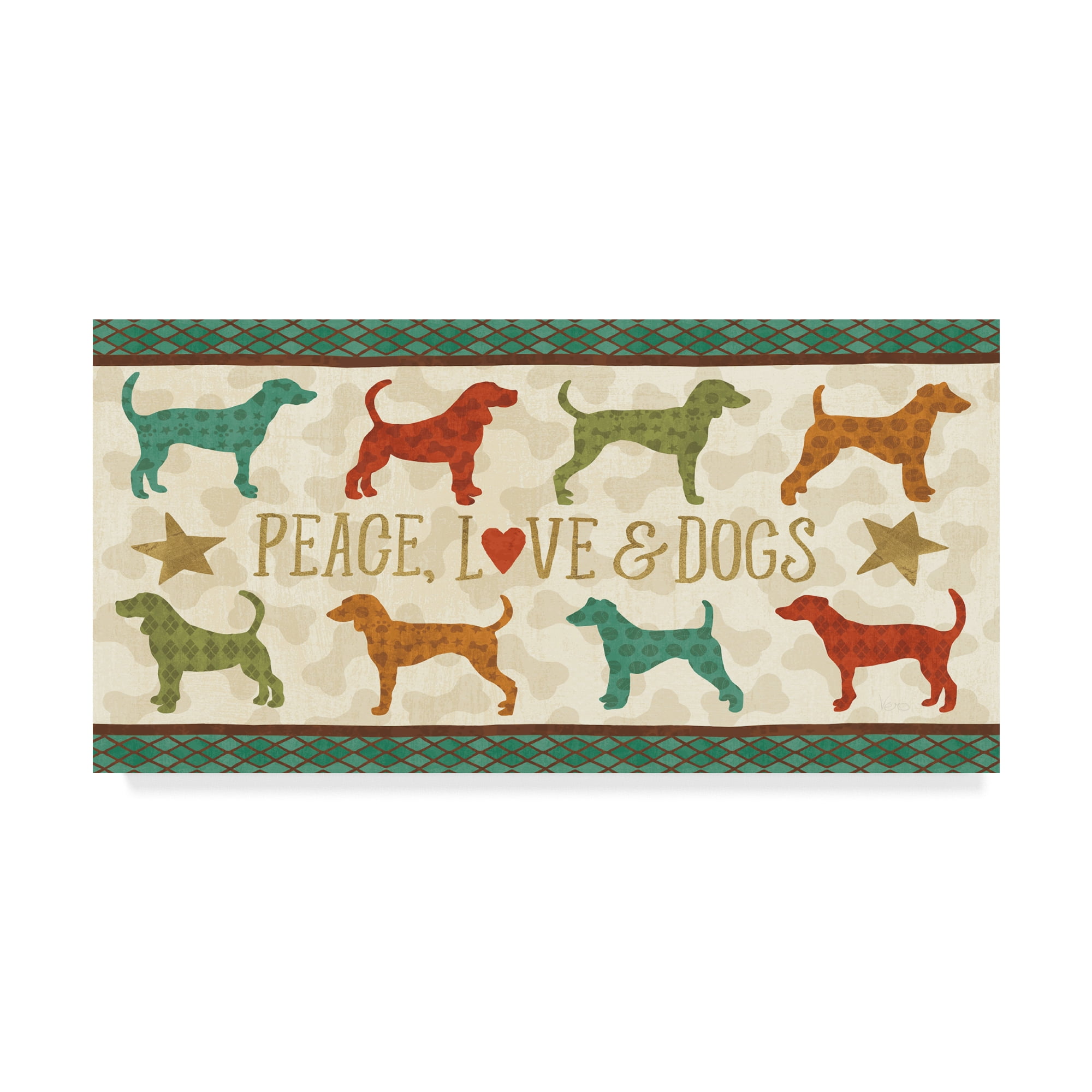 Trademark Fine Art 'Dogs Life IX' Canvas Art by Veronique Charron