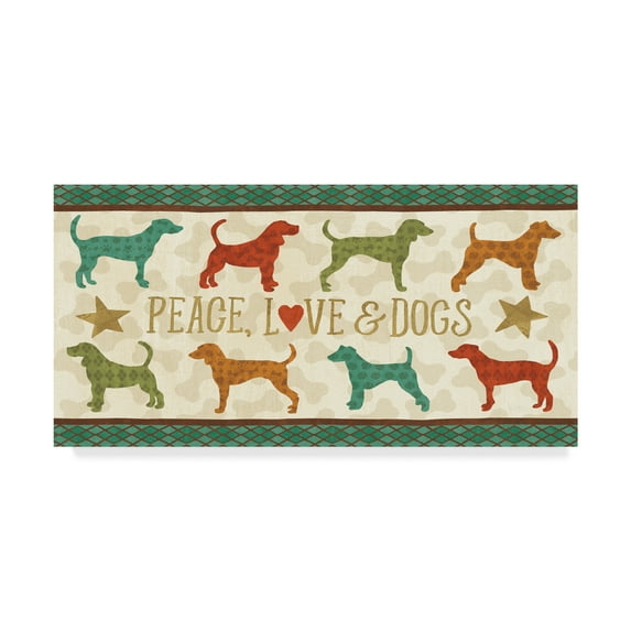 Trademark Fine Art 'Dogs Life IX' Canvas Art by Veronique Charron