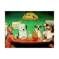thumbnail image 1 of Trademark Fine Art 'Dogs Playing Poker' Canvas Art by Patrick Sullivan, 1 of 3