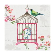 Trademark Fine Art 'Dogwood Garden VI' Canvas Art by Lisa Audit