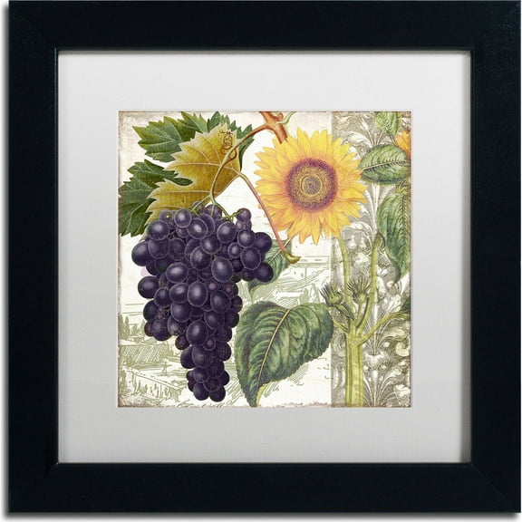 Trademark Fine Art "Dolcetto I" Canvas Art by Color Bakery, White Matte, Black Frame