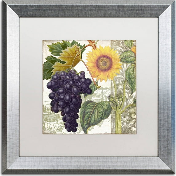 Trademark Fine Art "Dolcetto I" Canvas Art by Color Bakery, White Matte, Silver Frame