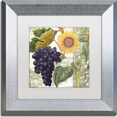 Trademark Fine Art "Dolcetto I" Canvas Art by Color Bakery, White Matte, Silver Frame