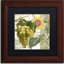 Trademark Fine Art "Dolcetto III" Canvas Art by Color Bakery, Black Matte, Wood Frame