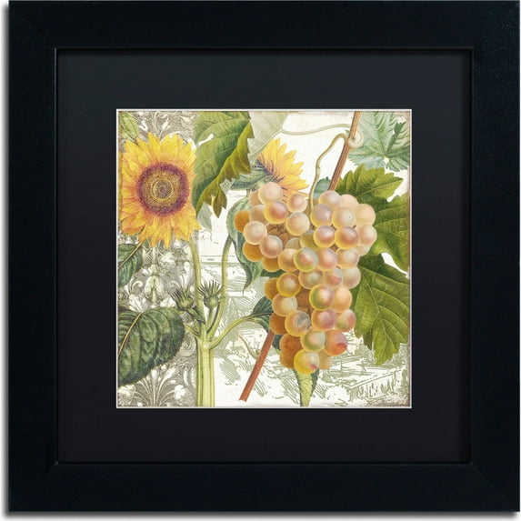 Trademark Fine Art "Dolcetto IV" Canvas Art by Color Bakery, Black Matte, Black Frame