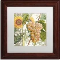 Trademark Fine Art "Dolcetto IV" Canvas Art by Color Bakery, White Matte, Wood Frame