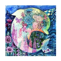 Trademark Fine Art 'Dolphin' Canvas Art by Oxana Ziaka