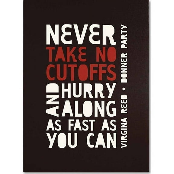 Trademark Fine Art "Donner Party II" Canvas Art by Megan Romo