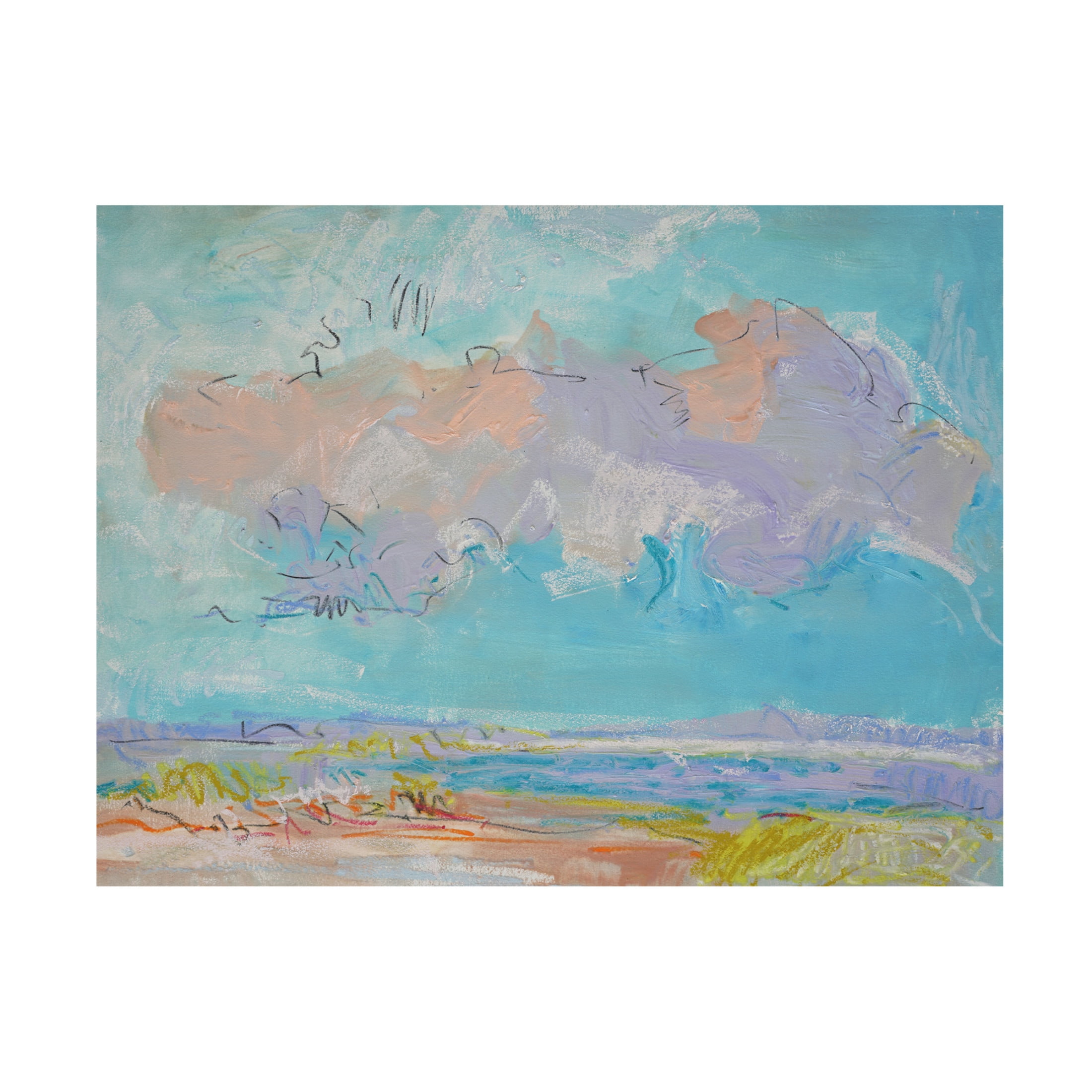 Trademark Fine Art Dorothy Fagan Heaven and Earth I Canvas Wall Art