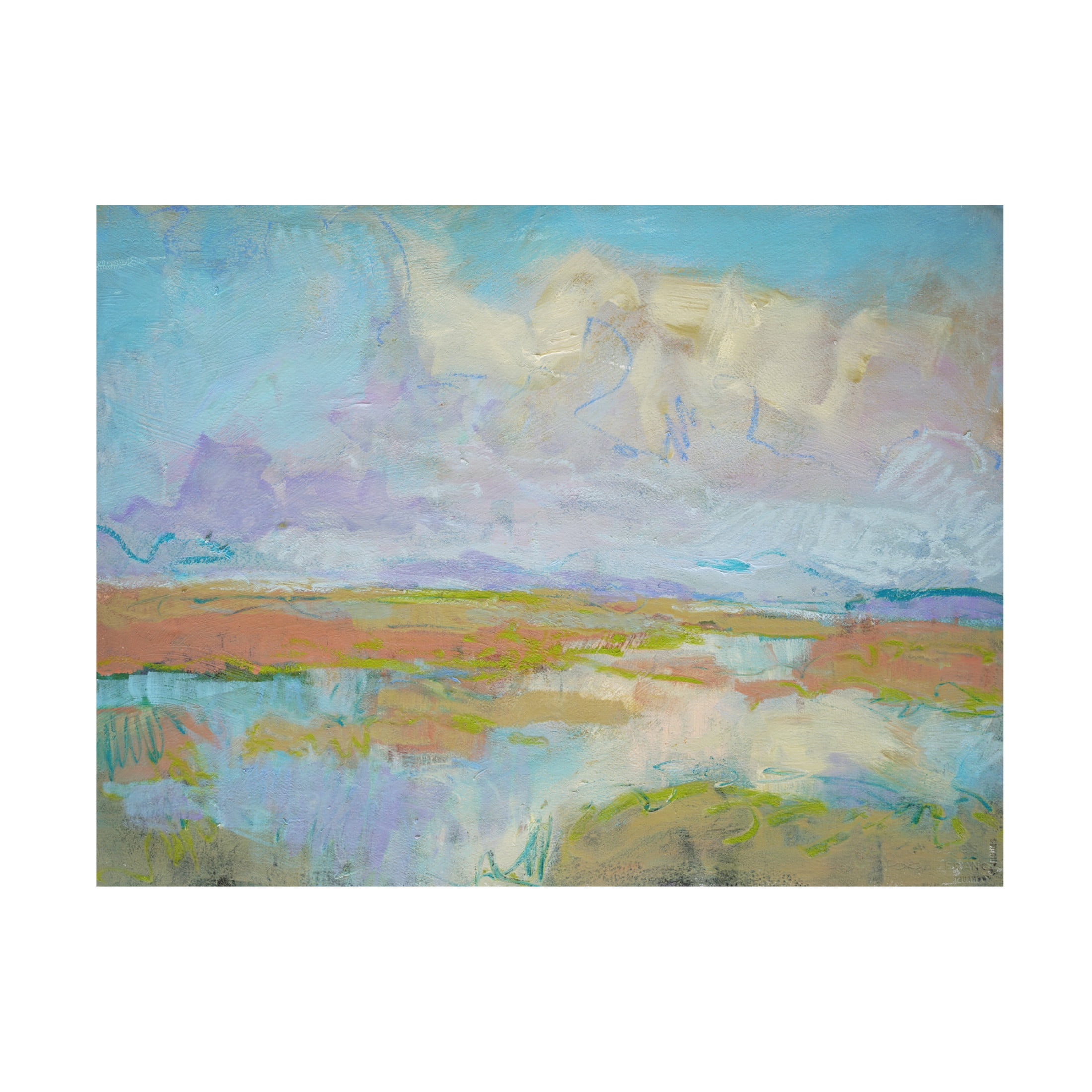 Trademark Fine Art Dorothy Fagan  Heaven and Earth II Canvas Wall Art