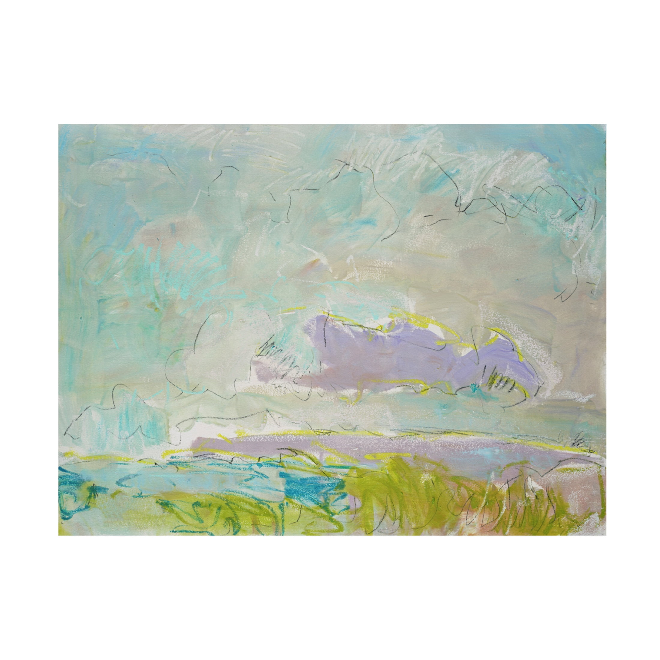 Trademark Fine Art Dorothy Fagan  Heaven and Earth VI Canvas Wall Art