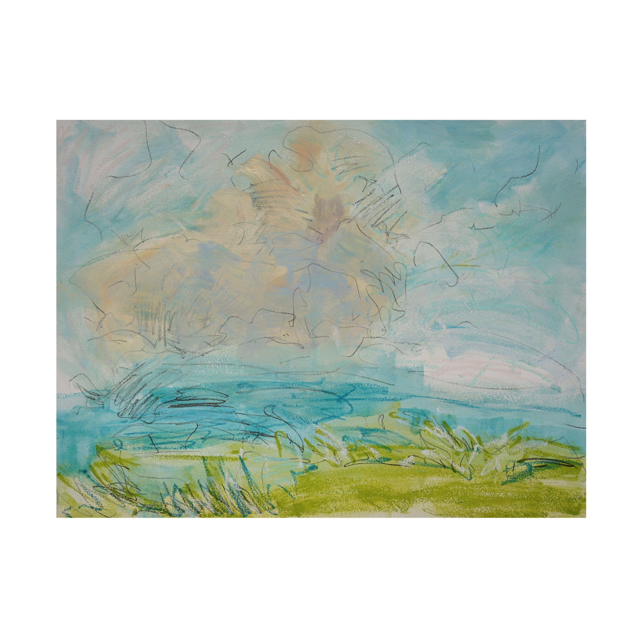 Trademark Fine Art Dorothy Fagan  Heaven and Earth VIII Canvas Wall Art