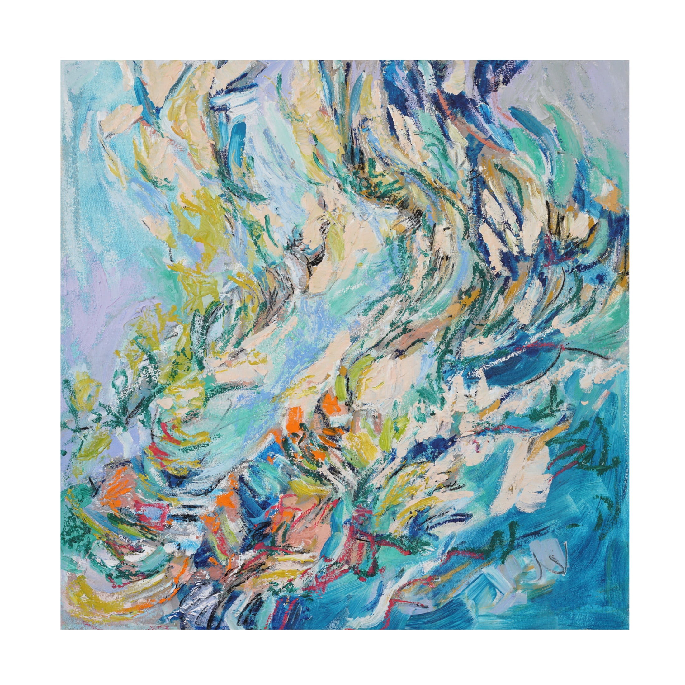 Trademark Fine Art Dorothy Fagan New Pathways IV Canvas Wall Art