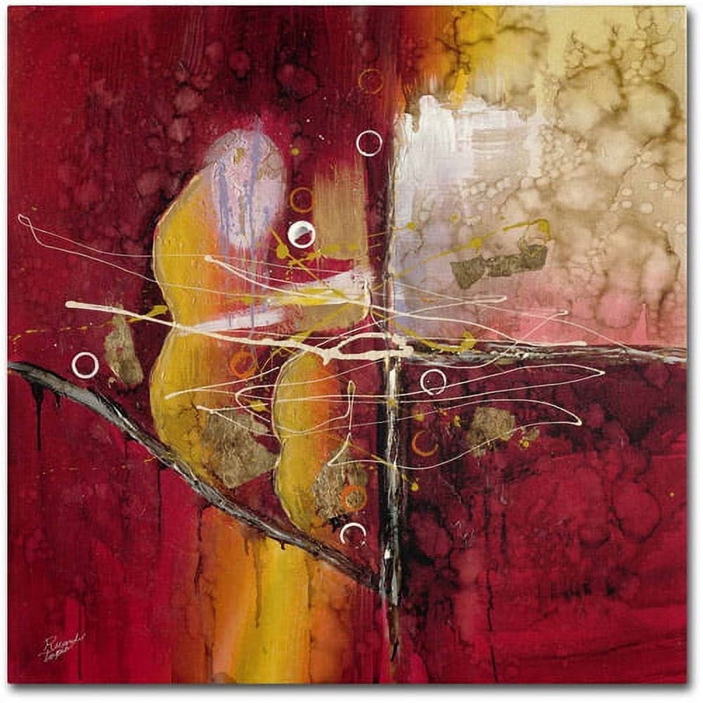 Trademark Fine Art "Dots" Canvas Art by Ricardo Tapia