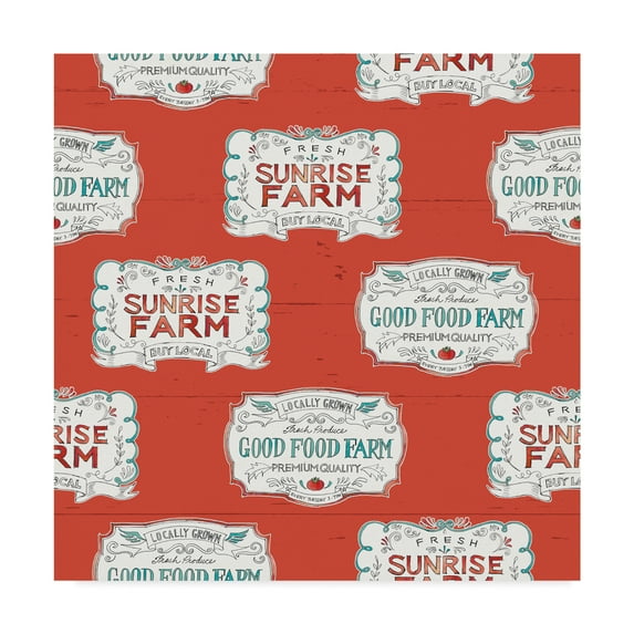 Trademark Fine Art 'Down on the Farm Step 02B' Canvas Art by Anne Tavoletti