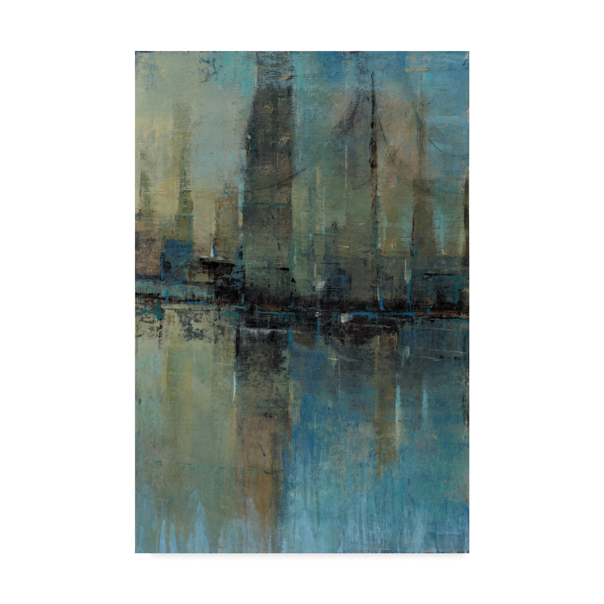 Trademark Fine Art 'Downtown I' Canvas Art by Tim OToole