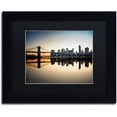 thumbnail image 1 of Trademark Fine Art "Downtown NY" Canvas Art by David Ayash Black Matte, Black Frame, 1 of 4