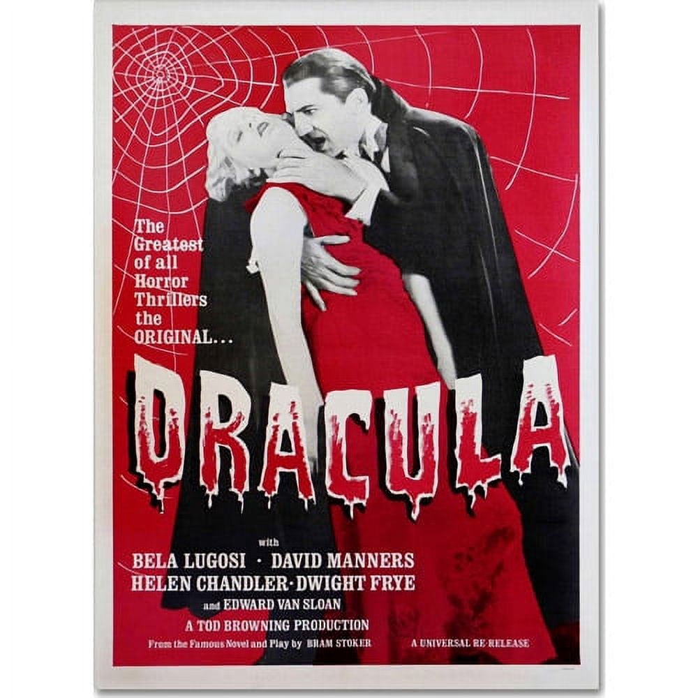 Trademark Fine Art "Dracula" Canvas Art by Vintage Apple Collection