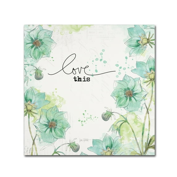 Trademark Fine Art 'Dream and Faith III' Canvas Art by Katie Pertiet