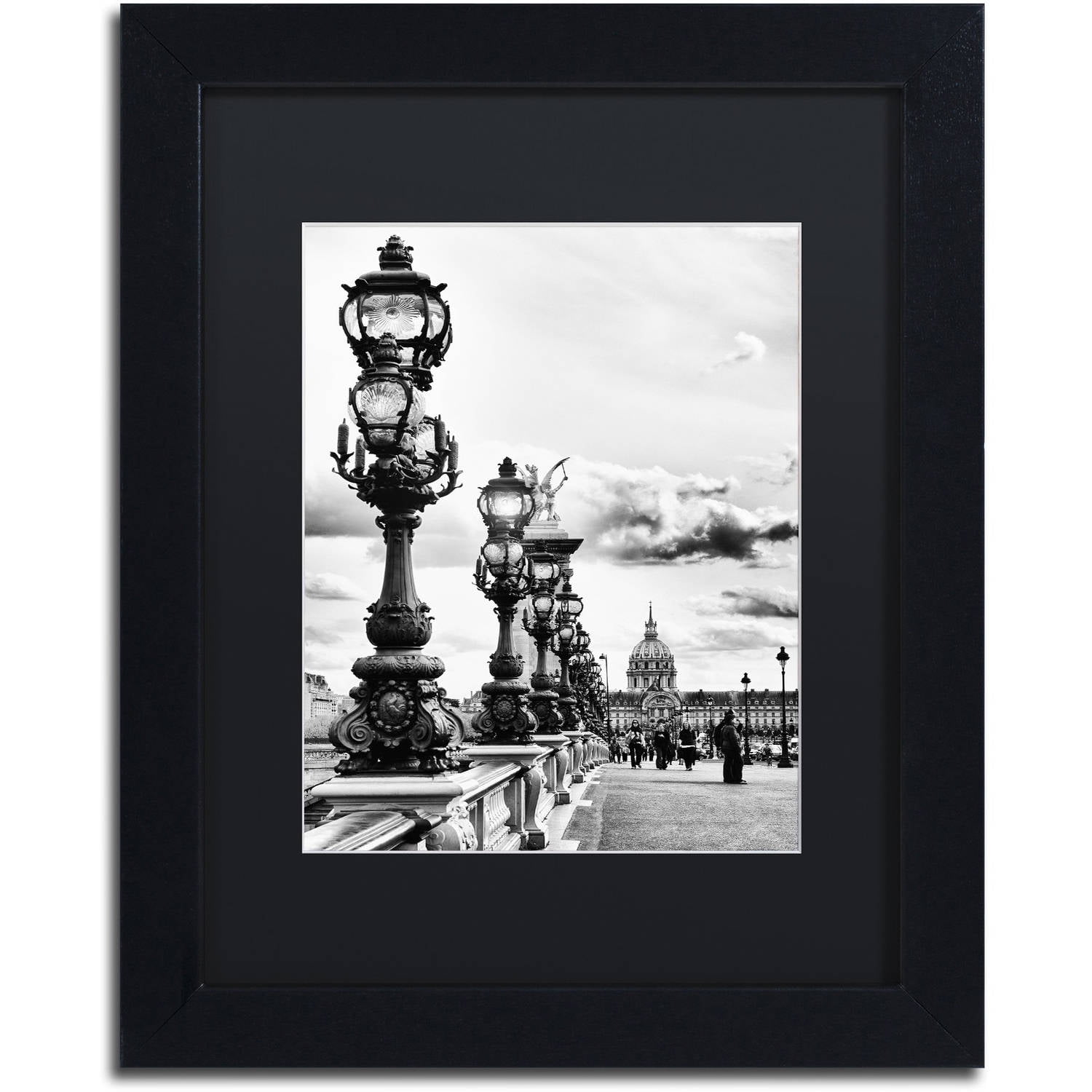 Philippe Hugonnard Black and White Paris Photography Framed Canvas Art