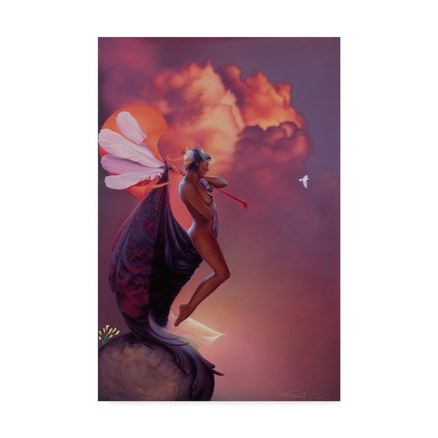 Trademark Fine Art 'Dreams Of Spring' Canvas Art by Kirk Reinert