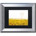 thumbnail image 1 of Trademark Fine Art 'Dreams of Goldenrod and Fog' Canvas Art by PIPA Fine Art, Black Matte, Silver Frame, 1 of 4